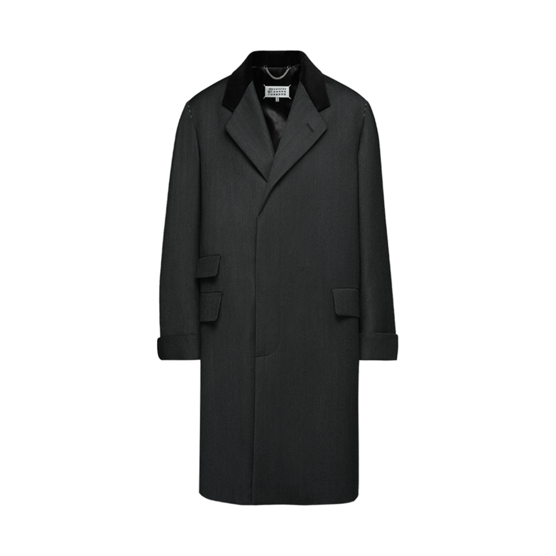 S50AA0130S44578855M Maison Margiela Work In Progress Wool Coat Charcoal