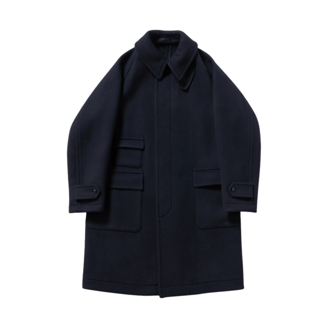 캡틴 선샤인 트래블러 코트 탑 블랙(Kaptain Sunshine Traveller Coat Top Black)