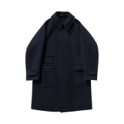 Kaptain Sunshine Traveller Coat Top Black