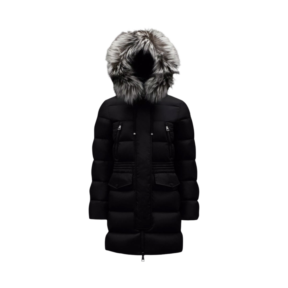 (W) 몽클레르 아프로티 롱 다운 자켓 블랙 - 22FW