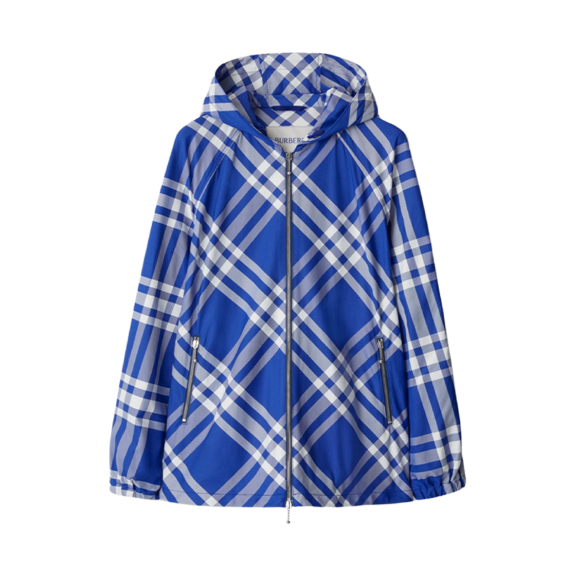 8077178 Burberry Check Nylon Jacket Knight