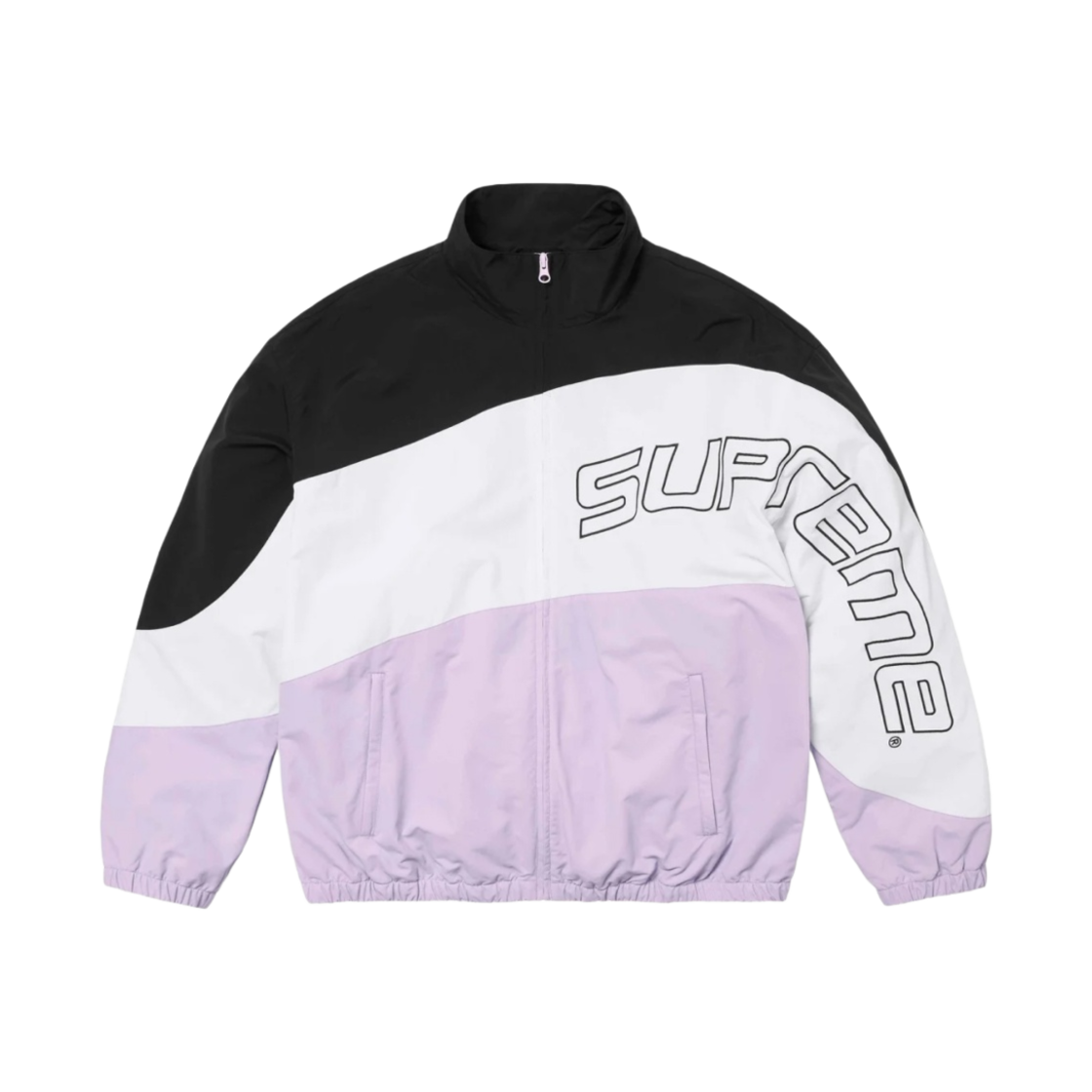 슈프림 커브 트랙 자켓 라이트 퍼플 - 24SS(Supreme Curve Track Jacket Light Purple - 24SS)