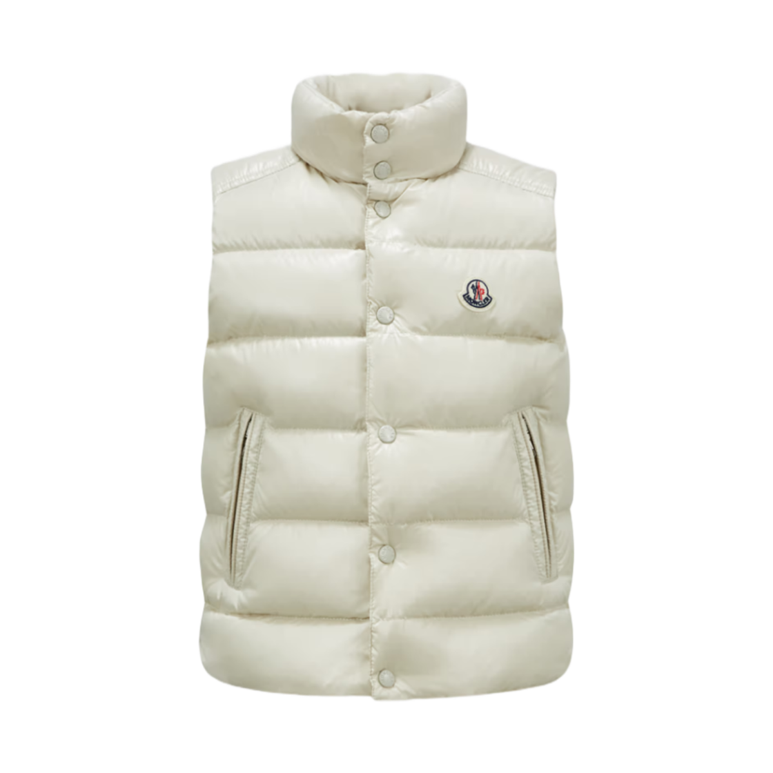 (키즈) 몽클레르 팁 다운 베스트 라이트 베이지 - 23FW