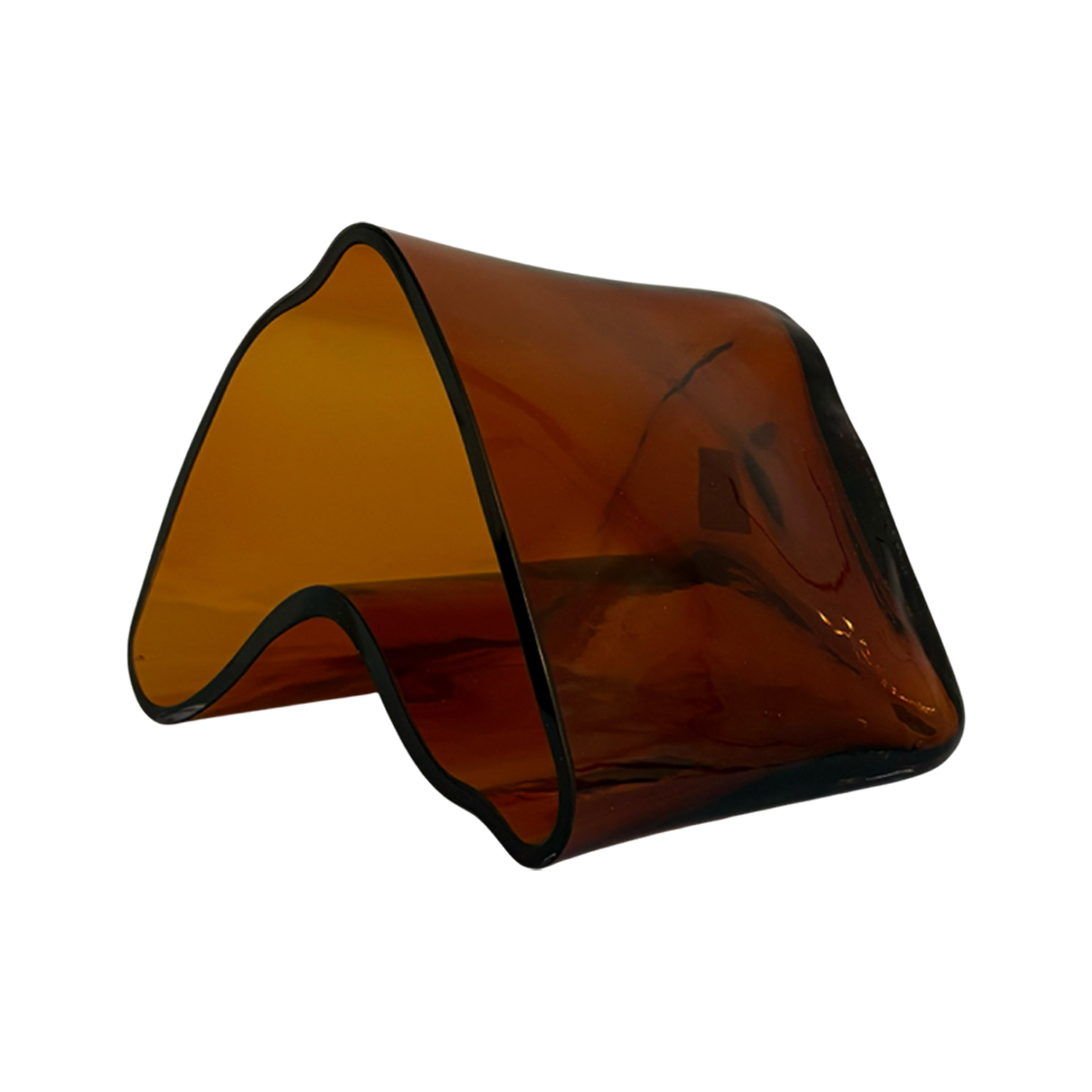 alvar aalto 'boomerang' vase orange colorhouse Alvar Aalto 'boomerang' Vase Orange