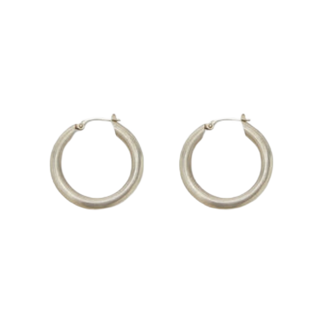J11VG0001-P4865-041 Jil Sander Classic Handcrafted Earrings Silver