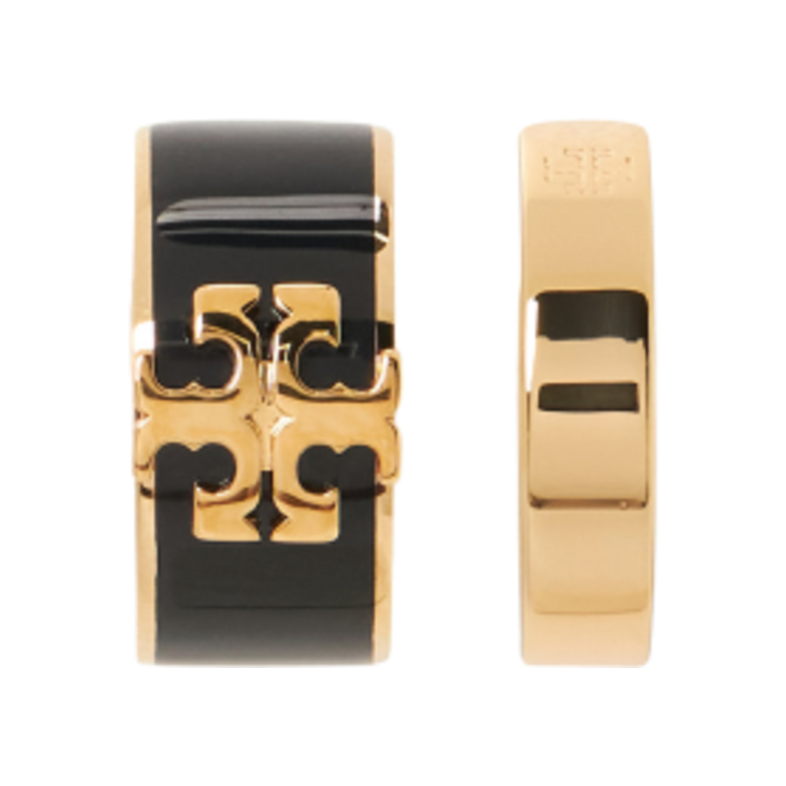 (W) 토리버치 키라 에나멜 이어커프 토리 골드((W) Tory Burch Kira Enamel Earcuff Tory Gold) - 1