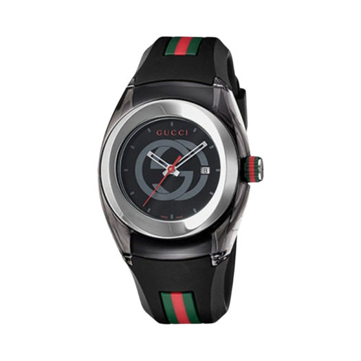(W) Gucci SYNC Quartz 36mm Rubber Black