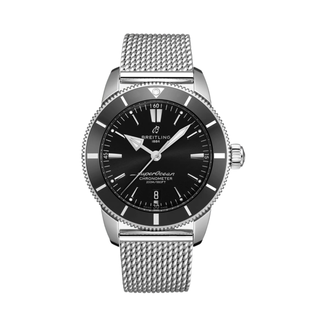 브라이틀링 슈퍼오션 헤리티지 B20 오토매틱 44 스틸 블랙 메탈