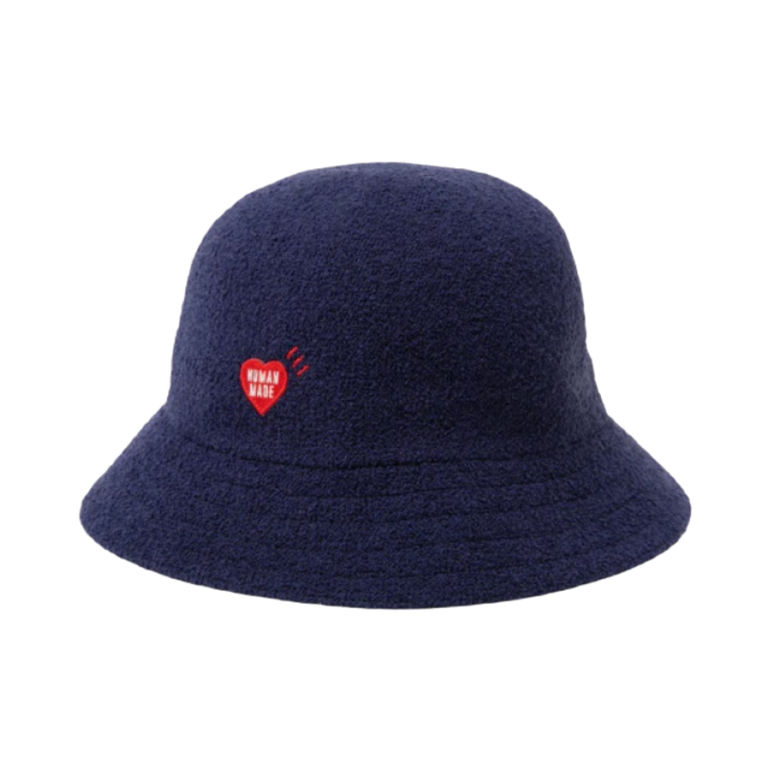 휴먼 메이드 니트 라운드 버킷햇 네이비(Human Made Knit Round Bucket Hat Navy) - 1