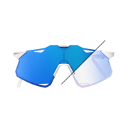 100% Hypercraft LE Bastille Blue Mirror Photochromic Lens