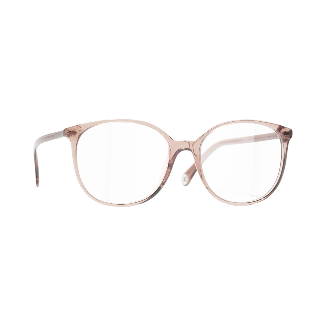 샤넬 판토스 프레임 아세테이트 & 투명한 브라운(Chanel Pantos Eyeglasses Acetate & Transparent Brown) - 2