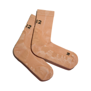 LI2 Pigment Running Crew Socks Butter Camel