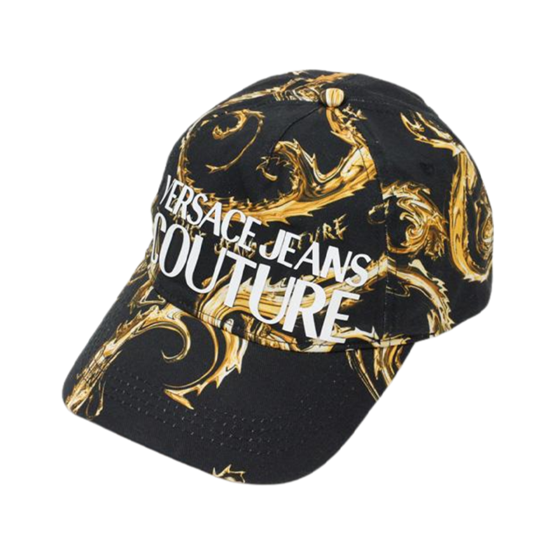 77GAZK10-ZG294-G89 Versace Jeans Couture Baseball Cap Black Gold