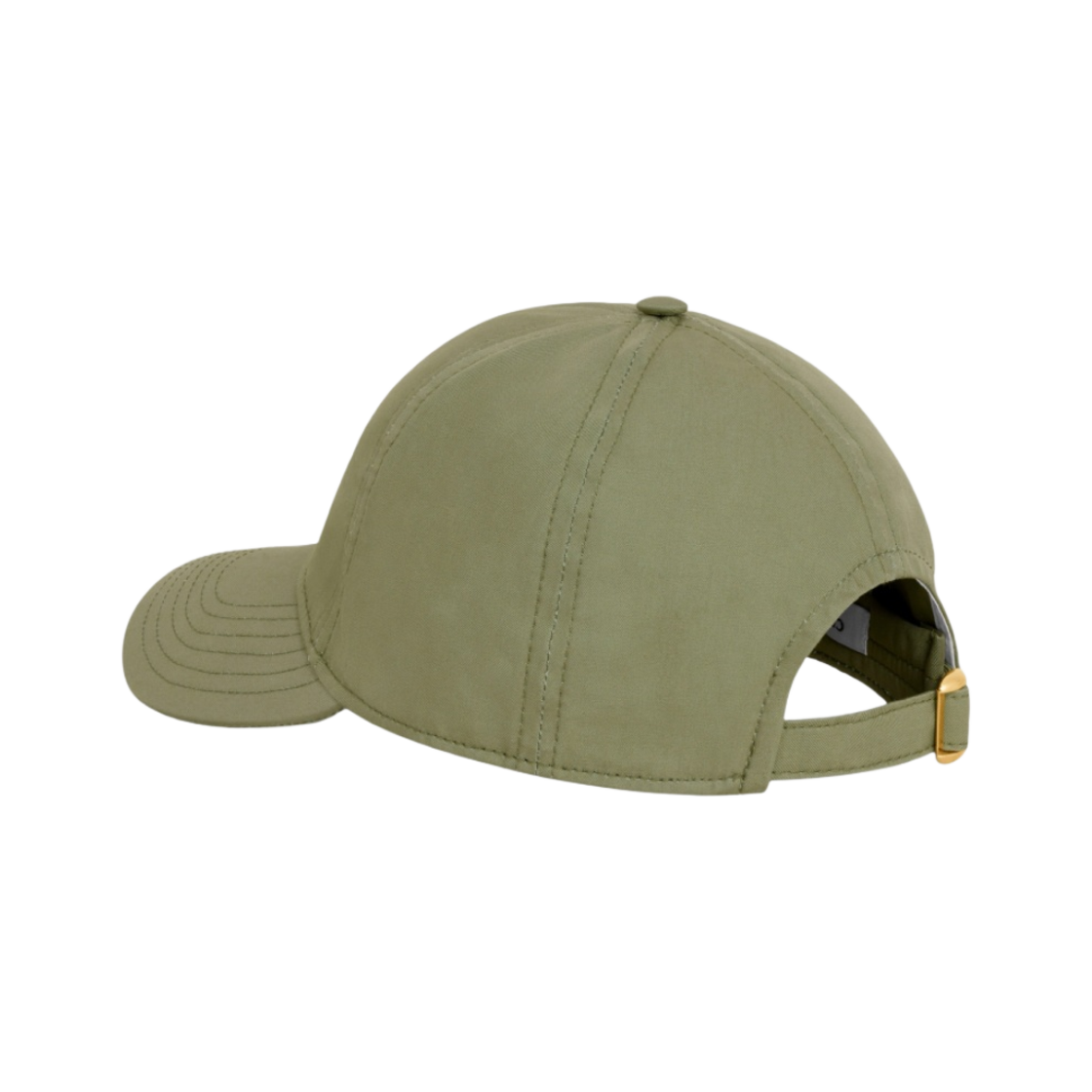 (W) 셀린느 코튼 베이스볼 캡 그레이 그린((W) Celine Baseball Cap in Cotton Grey Green) - 4