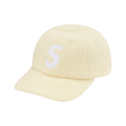 Supreme Boiled Wool S Logo 6-Panel White - 22FW