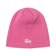 Stussy Basic Skullcap Beanie Pink