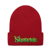 Supreme Shrek Beanie Cardinal - 21FW