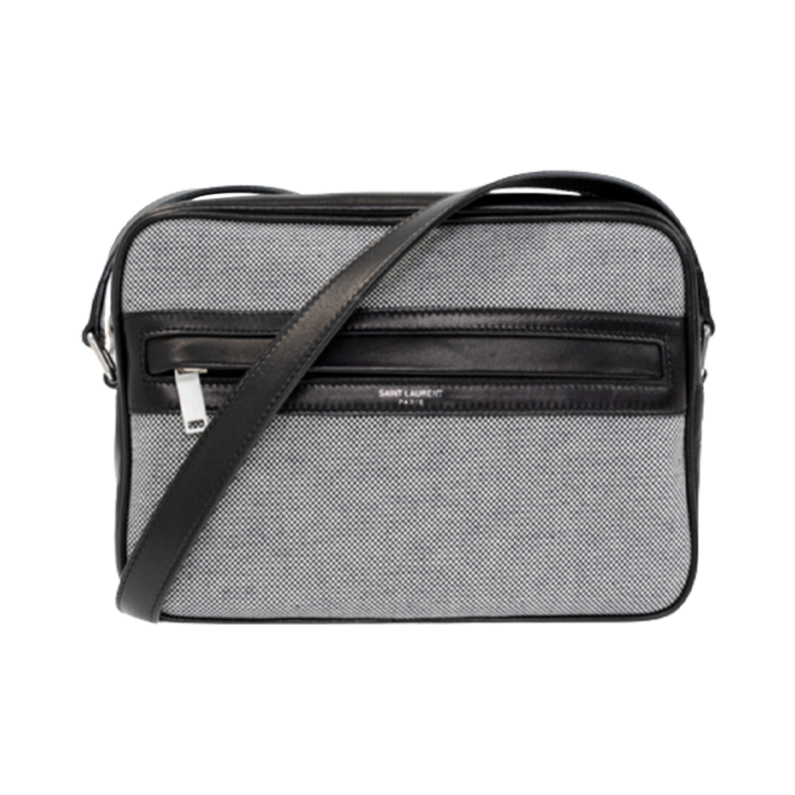 644276-23Z2E-9086 Saint Laurent Camp Small Shoulder Bag Grey