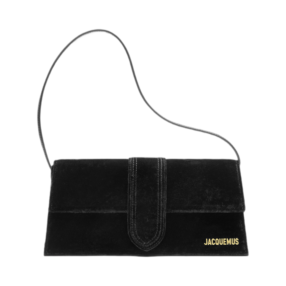 자크뮈스 르 밤비노 롱 플랩백 블랙(Jacquemus Le Bambino Long Long Flap Bag Black) - 1