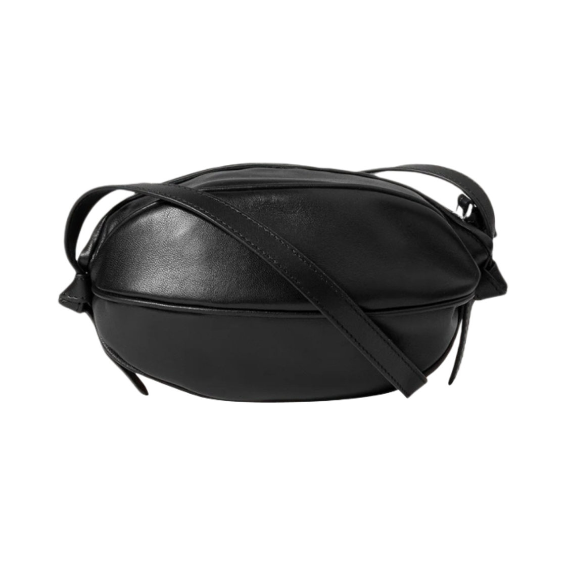 WBS21BOYA001 Hereu Boya Ball-Shaped Crossbody Bag Black