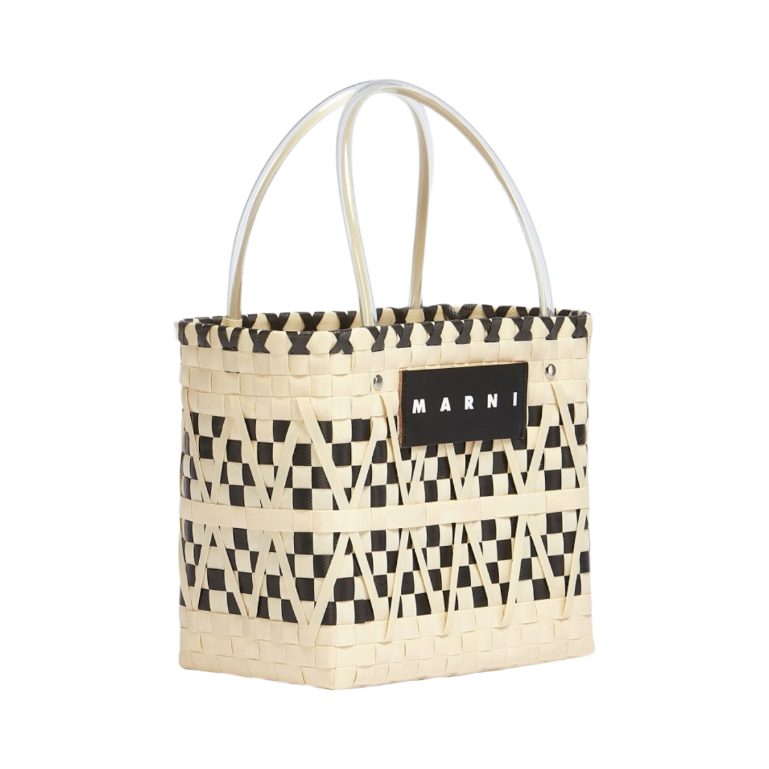 마르니 마켓 스텐실 백 릴리 화이트(Marni Market Stancil Bag Lily White) - 2