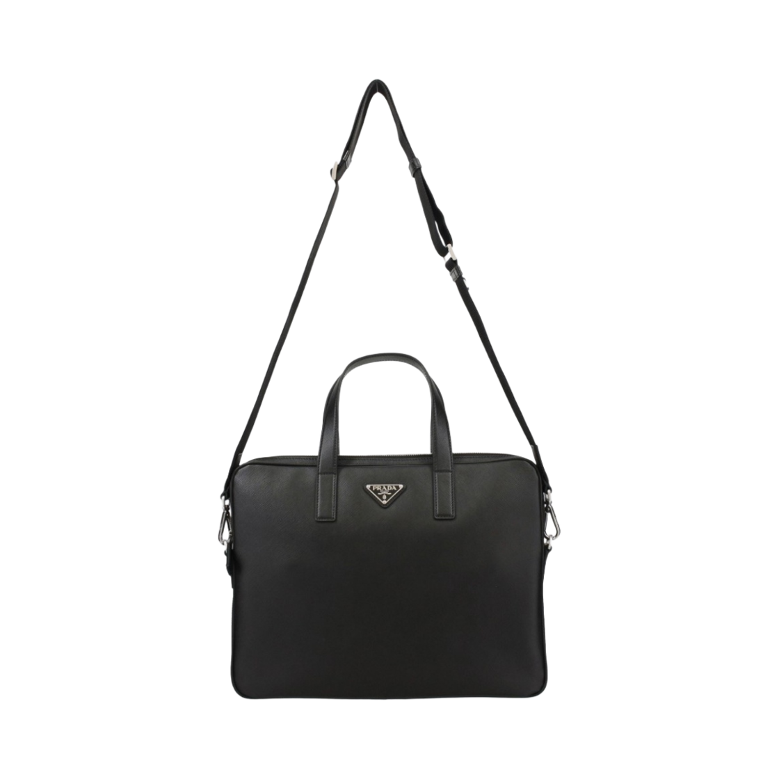 프라다 사피아노 레더 워크백 블랙(Prada Saffiano Leather Work Bag Black) - 3