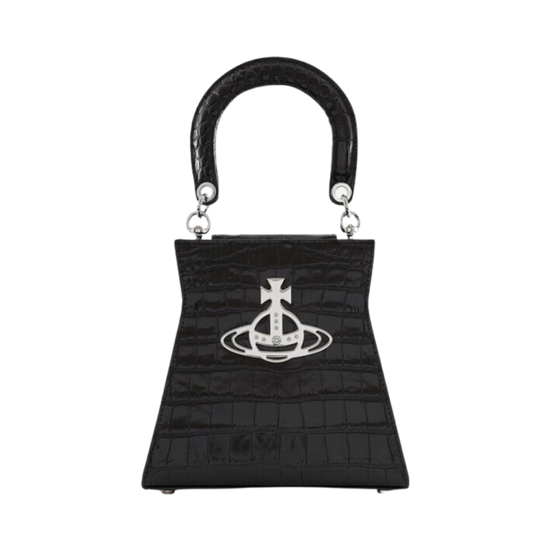 비비안 웨스트우드 켈리 라지 핸드백 블랙(Vivienne Westwood Kelly Large Handbag Black) - 1
