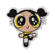 NewJeans x The Powerpuff Girls Coller Wappen Reverse Sticon Danielle