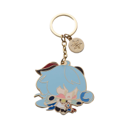 Genshin Metal Keychain Chibi Character Ganyu