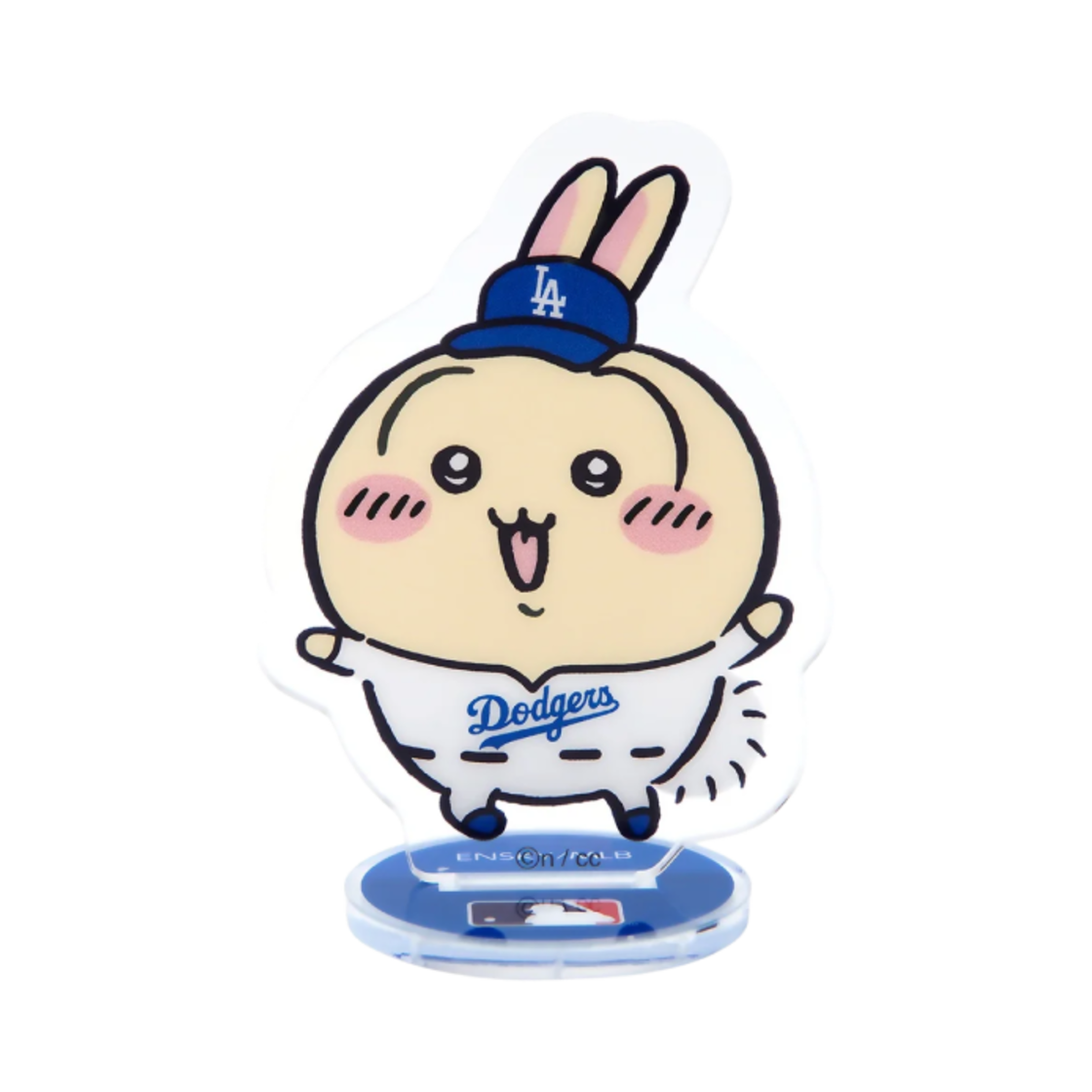 4970381714925 Chiikawa x MLB Tokyo Series Acrylic Stand Usagi LA Dodgers