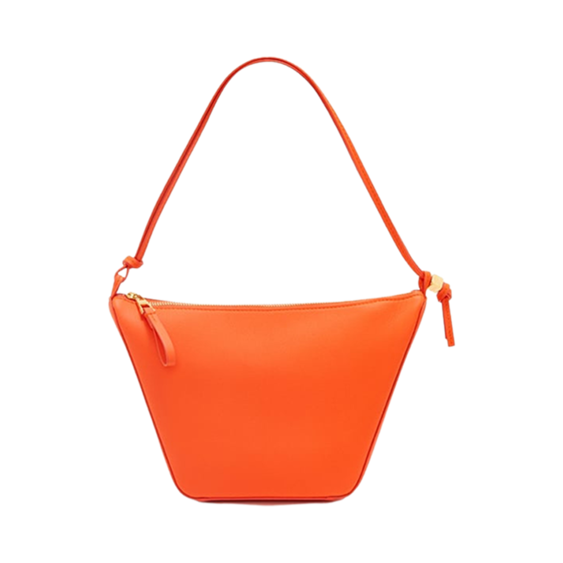 로에베 미니 해먹 호보 백 인 클래식 카프스킨 비비드 오렌지(Loewe Mini Hammock Hobo Bag In Classic Calfskin Vivid Orange) - 3