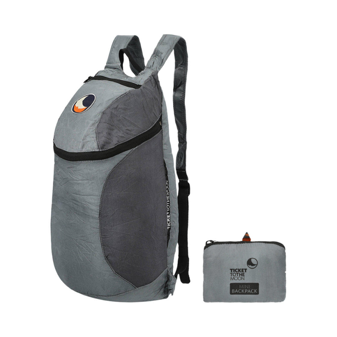 티켓투더문 미니 백팩 15L 다크 그레이