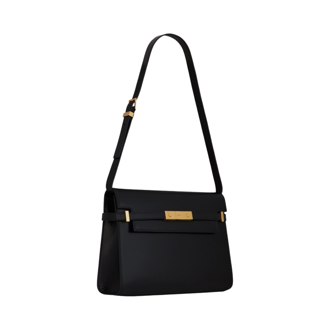 생로랑 맨하탄 미디움 박스 생로랑 레더 숄더백 블랙(Saint Laurent Manhattan Medium Shoulder Bag in Box Saint Laurent Leather Black) - 2