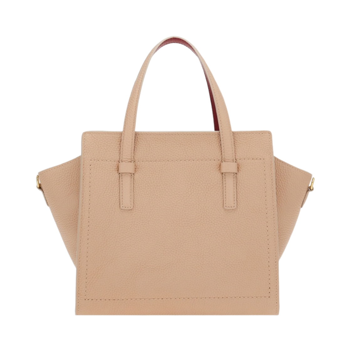페라가모 스몰 더블 핸들백 아마레티 포메그레네이트(Ferragamo Small Double Handle Bag Amaretti Pomegranate) - 3