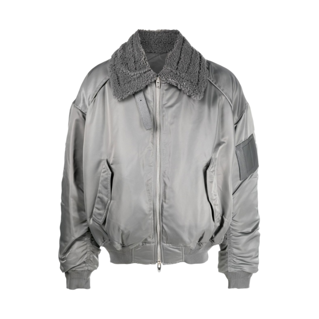 준지 무스탕 MA-1 점퍼 그레이 - 22FW(Juun.J Mustang MA-1 Jumper Grey)