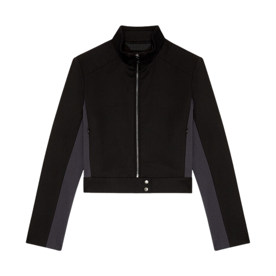 (W) 디젤 자켓 스트레치 울 트윌 블랙 그레이((W) Diesel Jacket Stretch Wool Twill Black Grey)