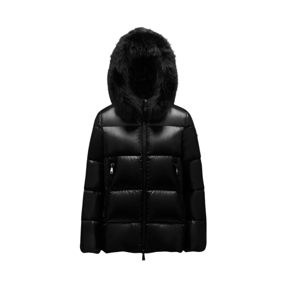 (W) 몽클레르 라이쉬 쇼트 다운 자켓 블랙 - 21FW