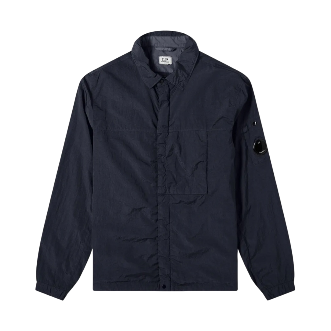 09CMOS070A005709G888 C.P. Company M.T.T.N Nylon Zip Overshirt Navy - 20FW