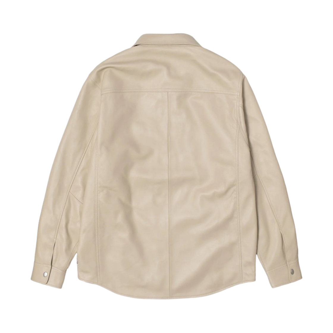 스투시 레더 오버셔츠 내츄럴(Stussy Leather Overshirt Natural) - 2