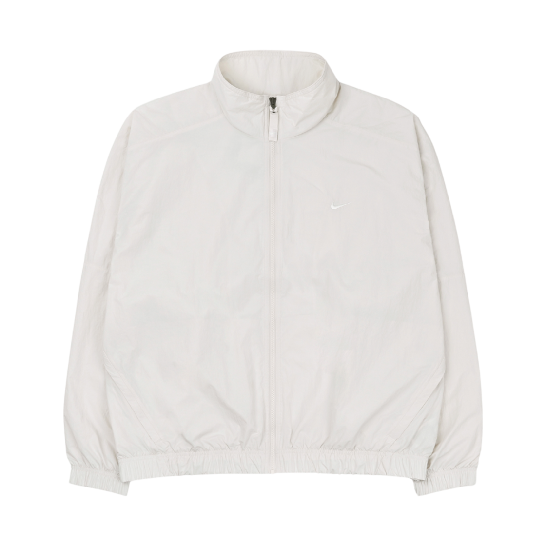 나이키 NRG 솔로 스우시 우븐 트랙 자켓 팬텀 화이트 - 아시아(Nike NRG Solo Swoosh Woven Track Jacket Phantom White - Asia)