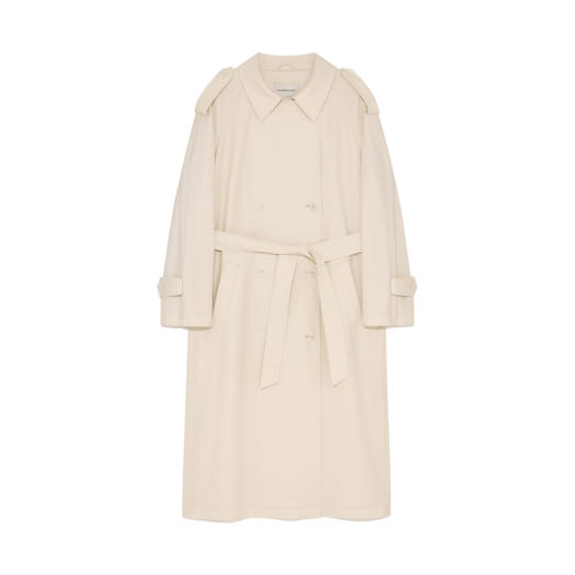 Agnes Gabardine Trench Coat Macadamia Agnes Gabardine Trench Coat Macadamia