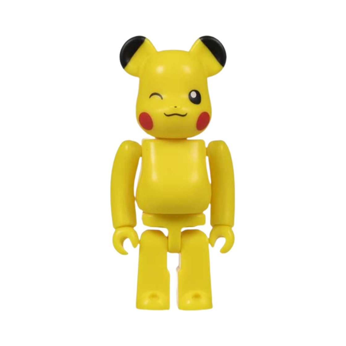 베어브릭 포켓몬 피카츄 포켓몬 센터 스트라이크 어 포즈 버전 100%(Bearbrick Pokemon Pikachu Pokemon Center Strike A Pose Ver. 100%)