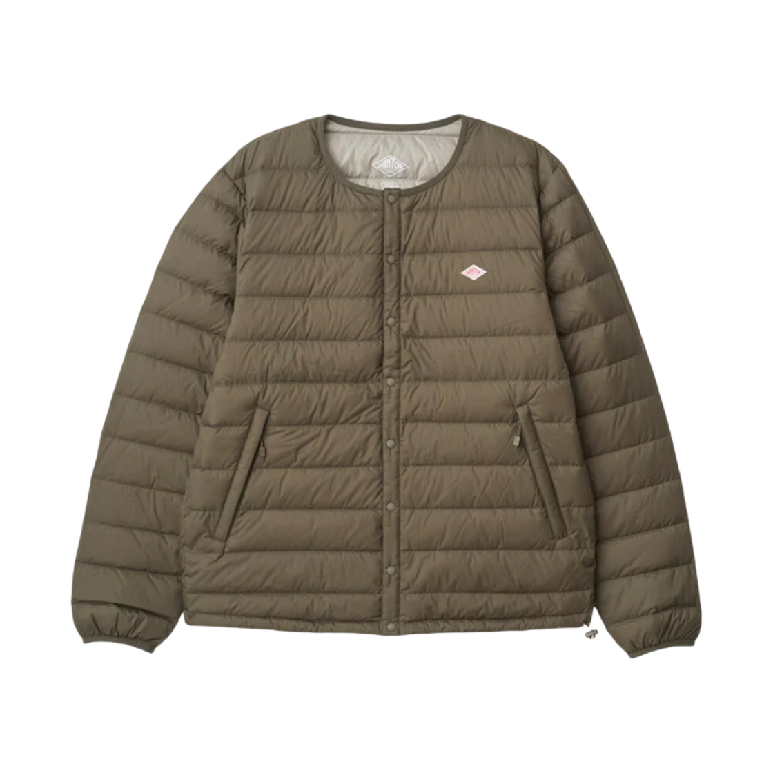 DT-A0025 Danton Inner Crewneck Jacket Olive