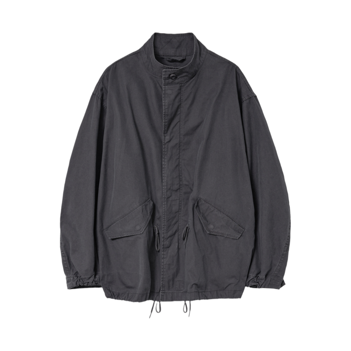 해칭룸 숏 모즈 파카 퍼플 블랙(Hatchingroom Short Mods Parka Purple Black)