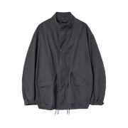 Hatchingroom Short Mods Parka Purple Black