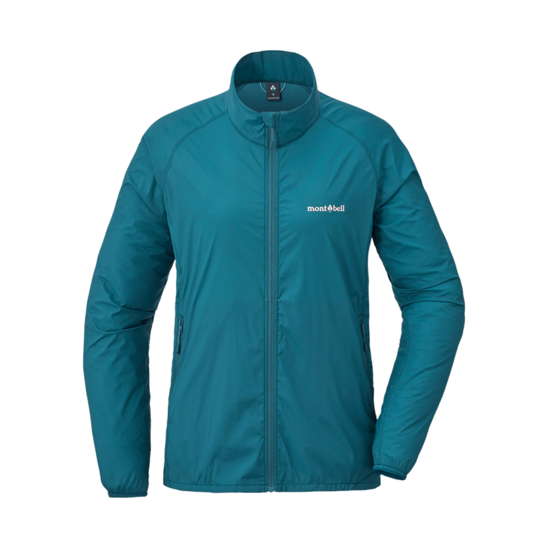 1103309 (W) Montbell U.L. Stretch Wind Jacket Turquoise
