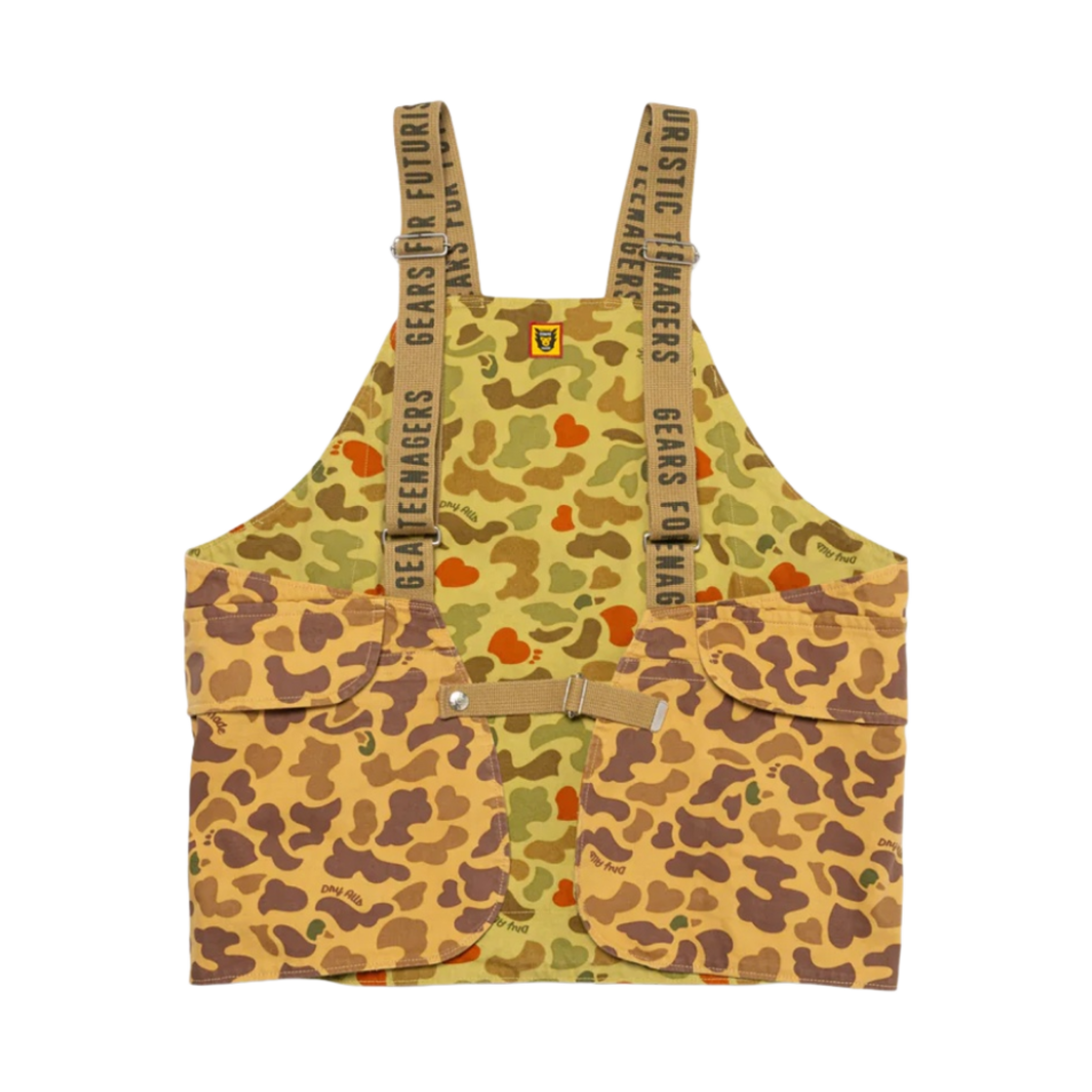휴먼 메이드 덕 카모 리버시블 헌팅 베스트 올리브 드랩(Human Made Duck Camo Reversible Hunting Vest Olive Drab) - 1