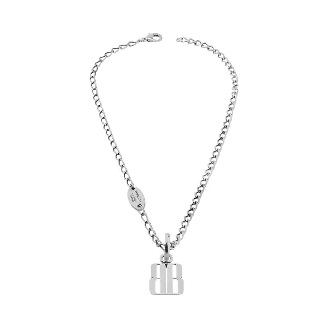 발렌시아가 나노 틴 네클리스 실버(Balenciaga Nano Thin Necklace Silver) - 2
