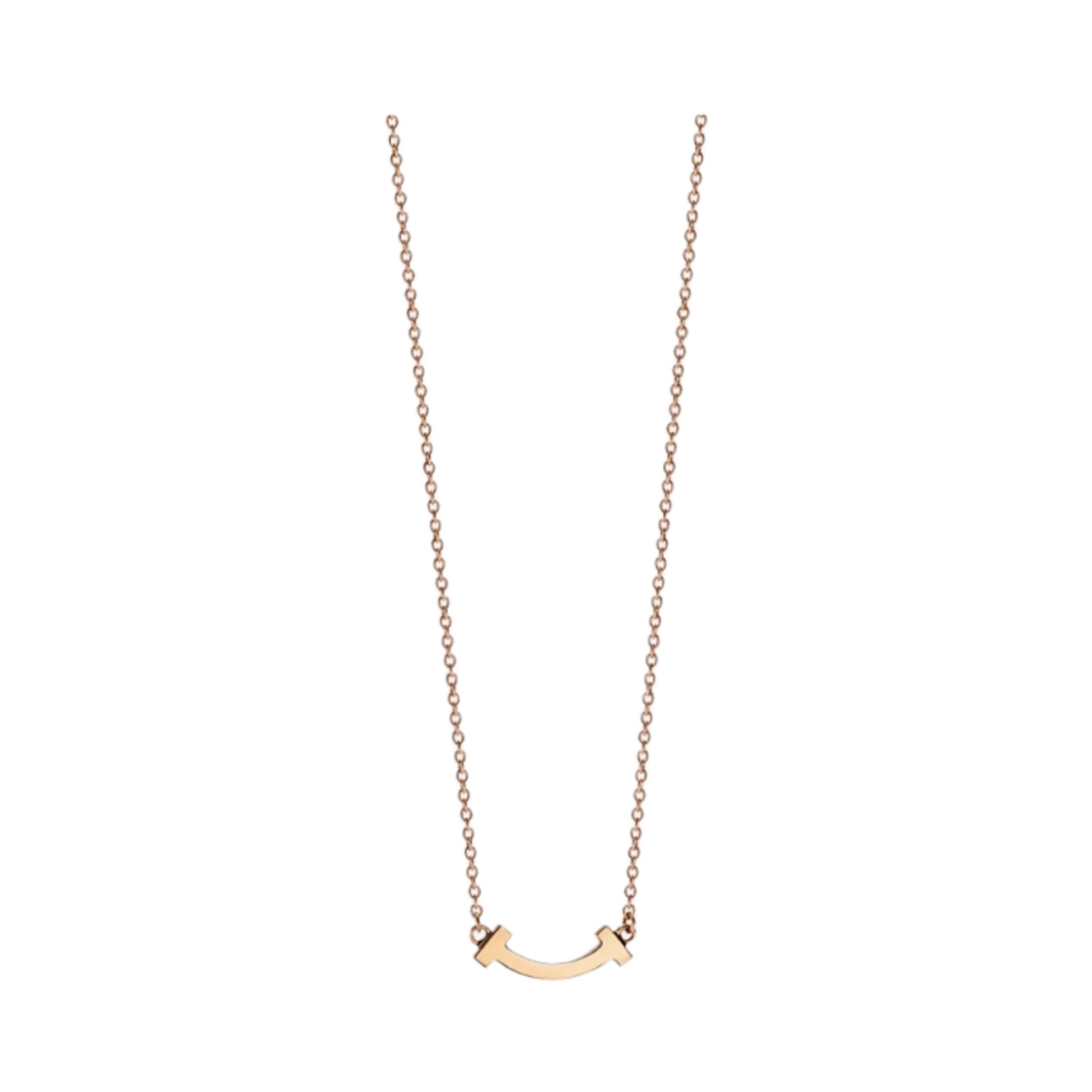 티파니 앤 코 T 스마일 펜던트 로즈 골드(Tiffany & Co. T Smile Pendant Rose Gold)