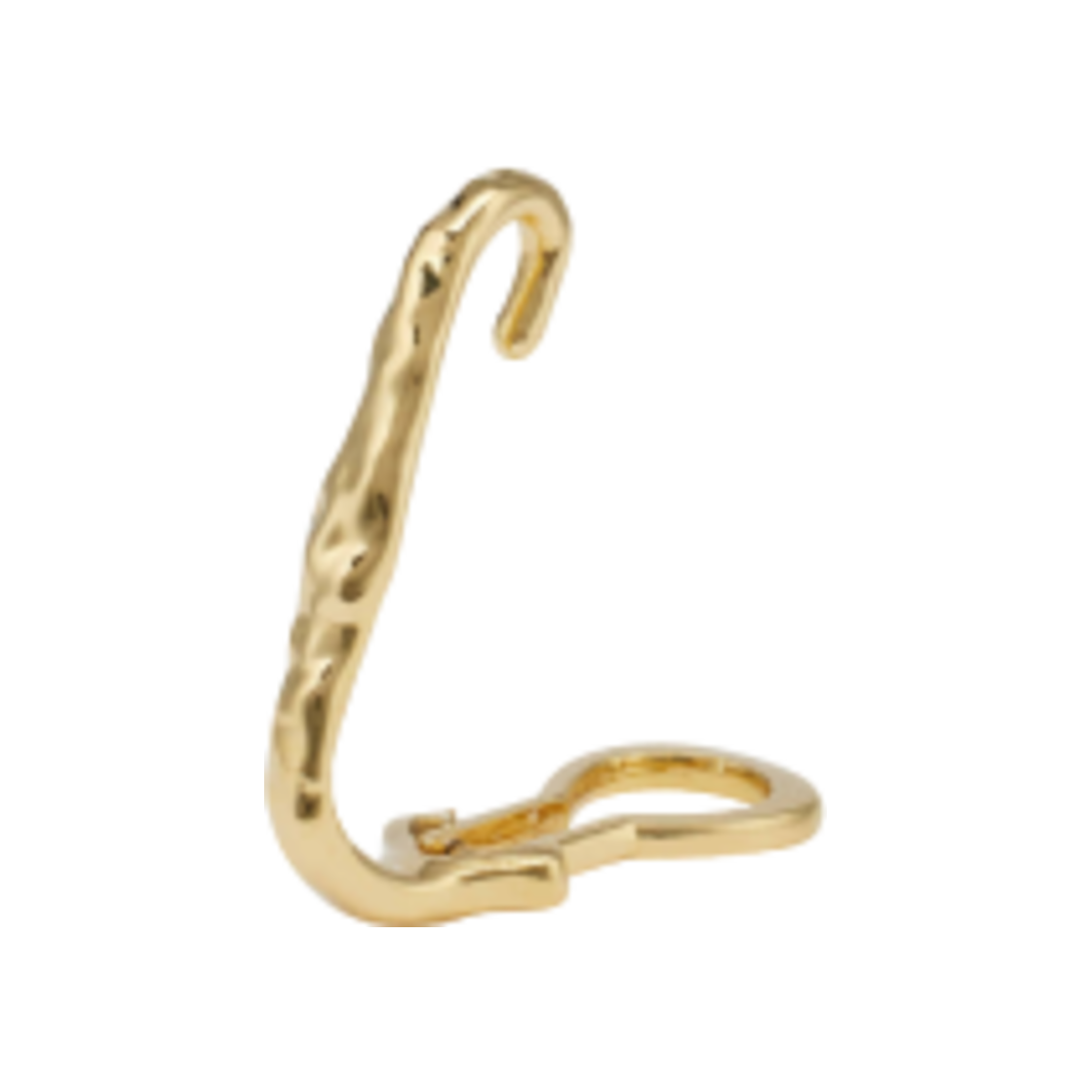 - Aviemuah Ligne Clip Ear Cuff Gold